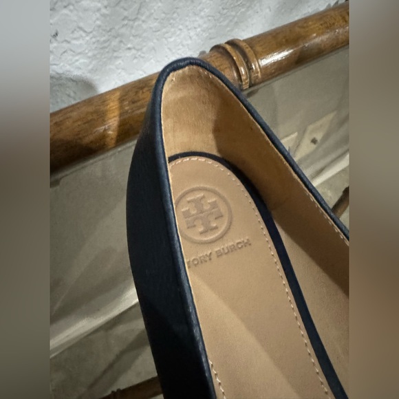 Tory Burch claire ballet flats shoes 10 1/2 10.5 - Picture 6 of 11